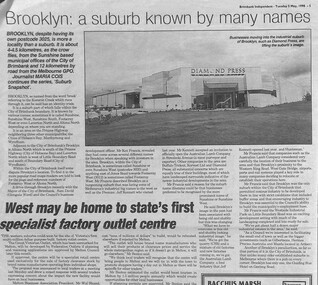 Article - Brooklyn A suburb known by many names