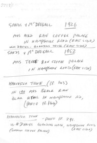 Document - Sunshine Boarding Houses