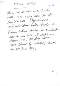 Document - Nissen Huts