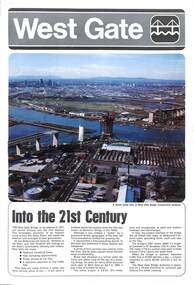 Pamphlet - West Gate Bridge Into the 21st Century