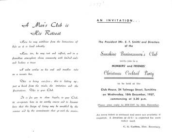 Archive - Sunshine Businessmen's Club