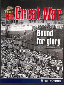 Newspaper - The Great War 1914 - 1918, Herald & Weekly Times - Peter Flaherty