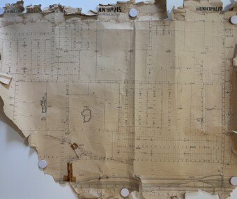 Map - M.M.B.W. Map (Plan No 215)