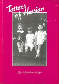 Book - Tatters of Hessian, Joy Beaudette Cripps