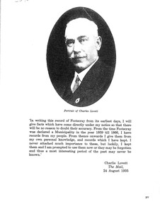 Archive - Charles Lovett Portrait