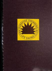 Booklet - Sunshine Swimming and Life Saving Club 40th Anniversary 1960 - 1961 to 2000 - 2001