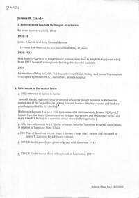 Document - James B Garde