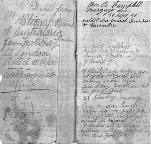 Journal - Mr Burnside's Notebook C1890's