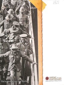 Booklet - ANZAC Centenary Their journey is our story