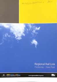 Document - Regional Rail Link Footscray - Deer Park
