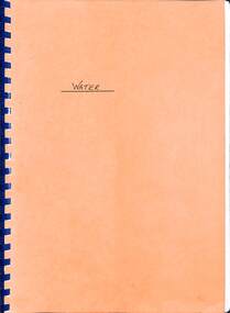 Document (item) - Water Use In Industry, Kenneth S. Missen JP, unknown