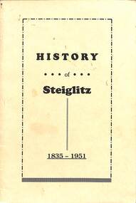 Book - History of Steiglitz 1835 - 1951