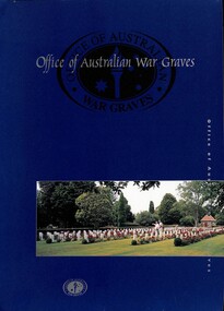 Book - Office of Australian War Graves, Commonwealth Department of Veterans' Affairs