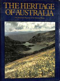Book - The Heritage of Australia The Illustrated Register of the National Estate, The Macmillan Company of Australia, 1981
