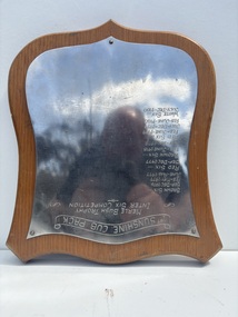 Award - 1st Sunshine Cub Pack Merle Bush Trophy Inter Six Competition, 1976