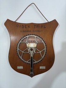 Award - 1st Sunshine Scouts Ridex Trail Sunshine District Shield, 1960