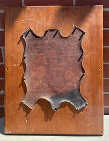 Award - Bert Edmondson Memorial Hide Annual Athletics Sports won by 1st Sunshine Scouts Group, 1954