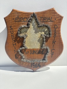 Award - Ridex Trail Sunshine District 1964 Shield won by 1st Sunshine Scouts, 1964