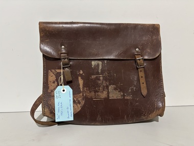 Functional object - Joseph 'Joe' Wlodarczyk Collection - School Bag 1950's Era, 1950's