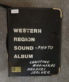 Photograph - Western Region Sound Photo Album with Audio Tape