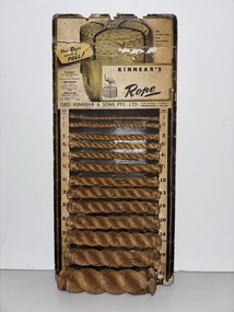Functional object - Kinnears Rope Sample Board