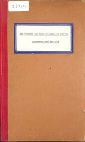 Administrative record - 3rd Sunshine Scout Group Business Books