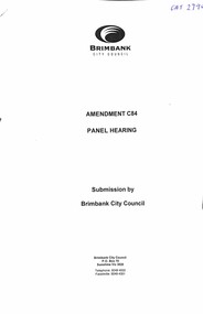 Document - Brimbank Heritage Study Amendment C.84 Panel Hearings 2007