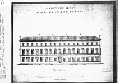 Plan - Original Royal Mint Melbourne Plan