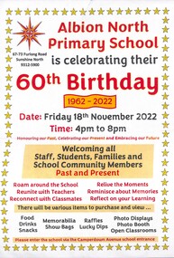Flyer - Albion North Primary School