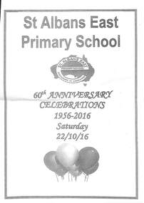 Archive - St. Albans East Primany School, 2016