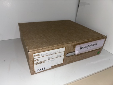 Archive - Newpapers 1960's, 1970's & 1980's