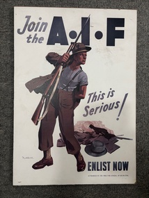 Poster - World War 1 (WWI) Recruitment Advertising Posters