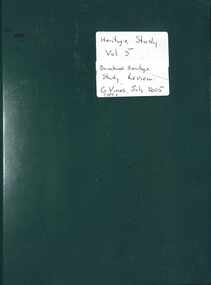 Document - Brimbank Heritage Study Review July 2005, Gary Vines, 38534