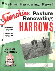 Booklet - H.V. McKay Massey Sunshine Pasture Renovating Harrows