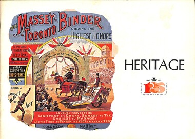 Book - Massey Ferguson Heritage 1847 - 1972 Our One Hundred and Twenty-Fifth Year