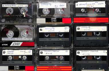 Audio - City of Sunshine Ordinary & Special Meetings 1991 - 1994 Audio Tapes