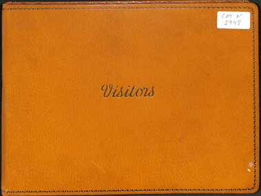 Administrative record - Cr. John "Jack" William Castley Mayor Vistors Book 1966 - 1967