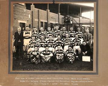 Photograph - Sunshine Football Club 1943 Team Photo