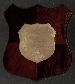 Award - Metropolitan Football League Vice Presidents Trophy Won By Sunshine Football Club 1952