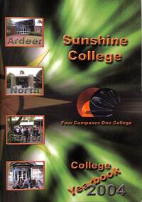 Booklet - Sunshine Secondary College Yearbooks 1998, 1999, 2000, 2001, 2003, 2004, 2007, 2008, & 2009