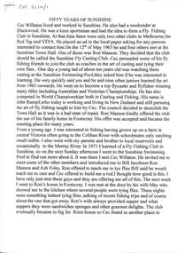 Archive - Fifty Years In Sunshine Cecil Cec Willaton and Robert Bob Frye, Robert Bob  Frye, 42125
