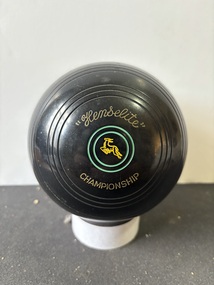 Leisure object - Alma Mann's 1969 Aust v's South Africa Test Match Bowling Ball