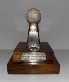 Award - Sunshine Harvester Works Golf Club R. J. Rowe 1940 Champion Trophy, Sunshine Harvester Works, Sunshine, 1940