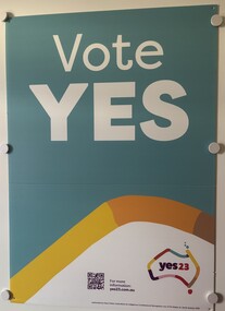 Sign - 2023 Referendum Yes Sign