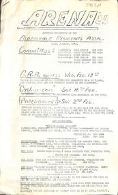 Archive - Albanvale Residents Association