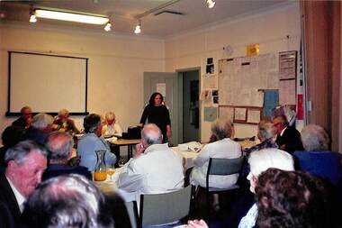 Photograph - Sunshine and District Historical Society Pioneers Dinner in 2004, Carlton Fagh and Norma, 2004