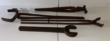 Tool - H.V. McKay Blacksmith Tongs & Spanner