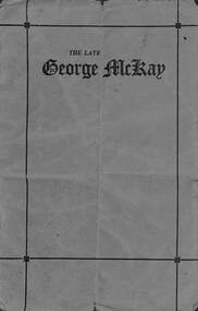 Archive - George McKay Memorial Service