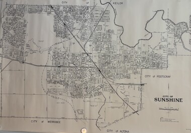 Map - City of Sunshine Map Revision January 1994