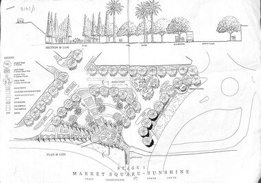 Document - Sunshine District Centre Stage 1 Sunshine Model Interchange Layout Plan 1991, 1991